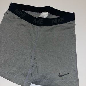 Gray nike spandex